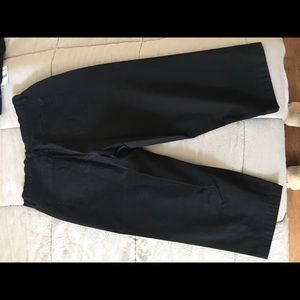 Covington Womens Black Capris Casual 12P